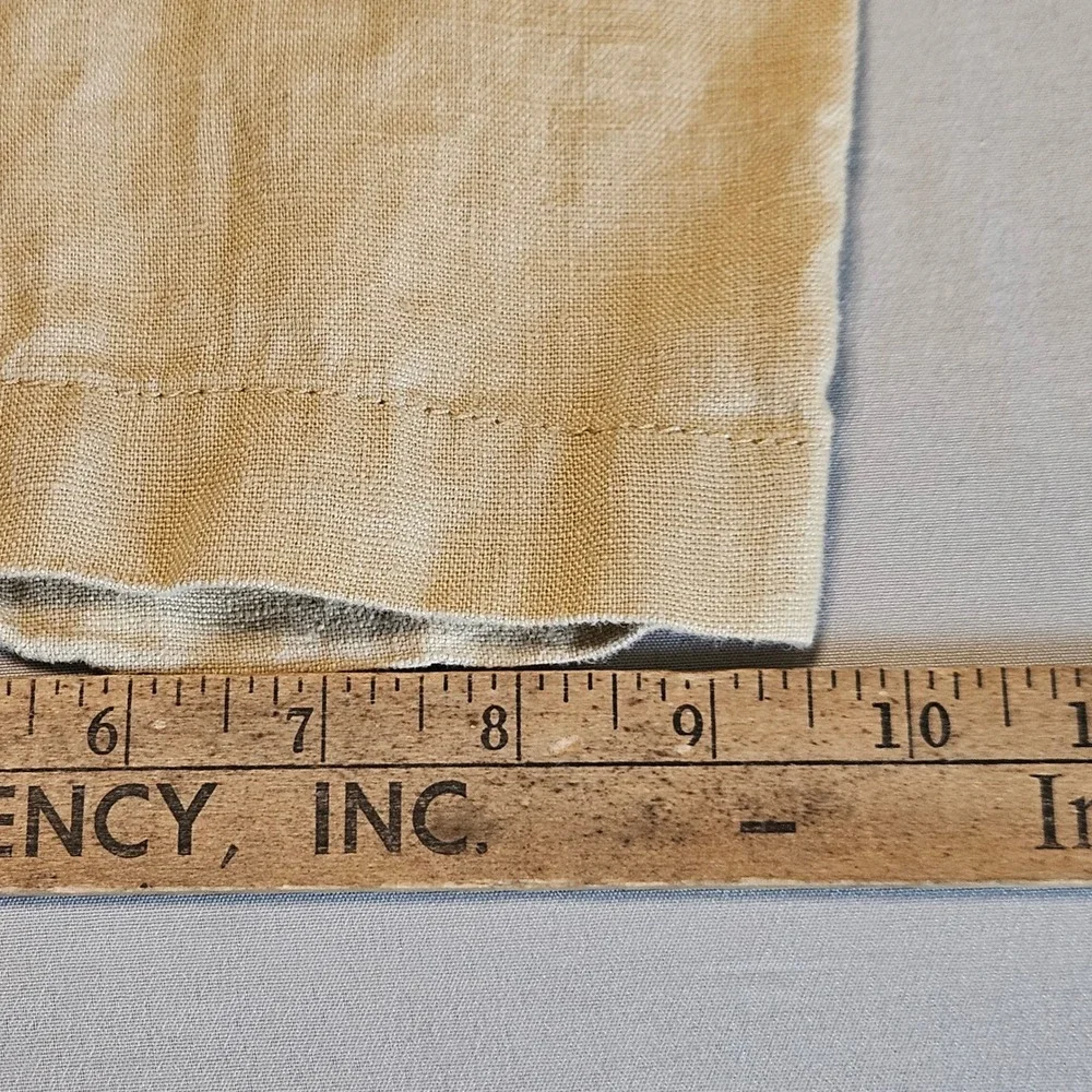 28 Palms 100% Linen Drawstring Pants Mens XXL 30 Tan Khaki Beach Relaxed Summer